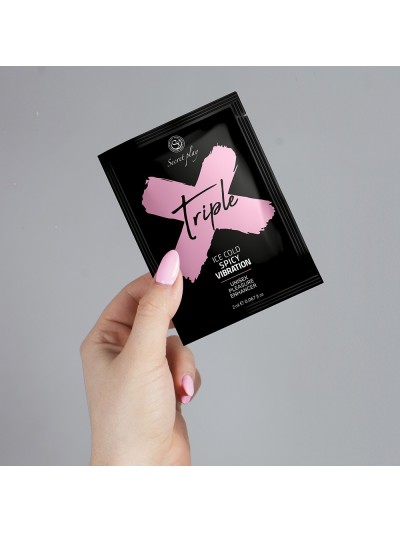 Dosette gel intensifiant de plaisir froid vibrant  2ml 