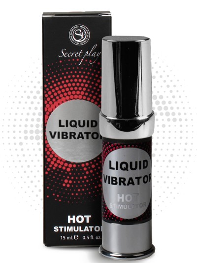 Liquide vibrant effet chauffant arôme fraise à la crème unisexe 15ml 