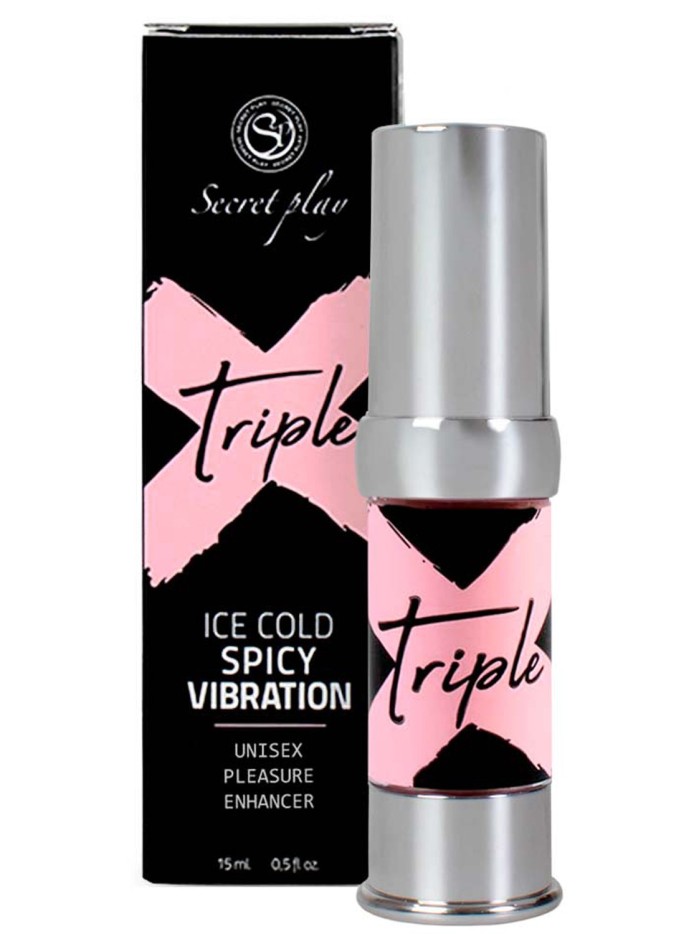 Gel intensifiant de plaisir froid vibrant 15ml 