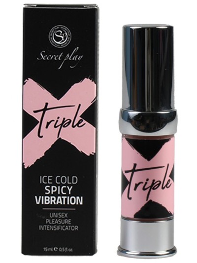 Gel intensifiant de plaisir froid vibrant 15ml 