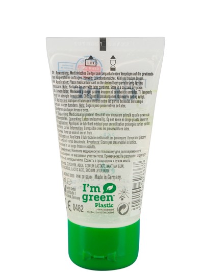 Lubrifiant anal bio 50ml tube écologique 