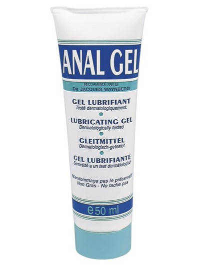 Gel lubrifiant anal à base d'eau 50ml 
