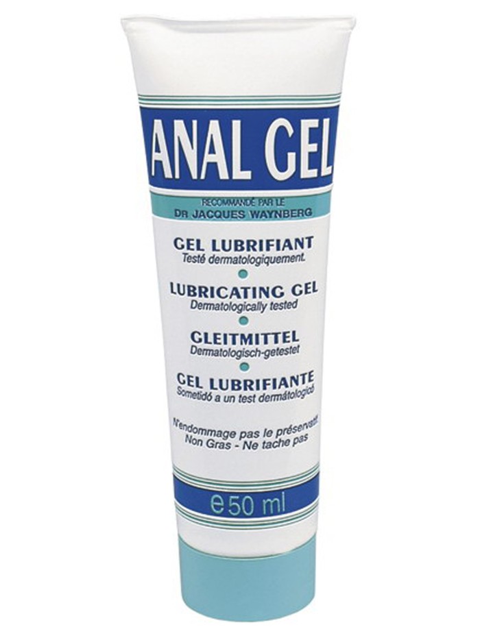 Gel lubrifiant anal à base d'eau 50ml 