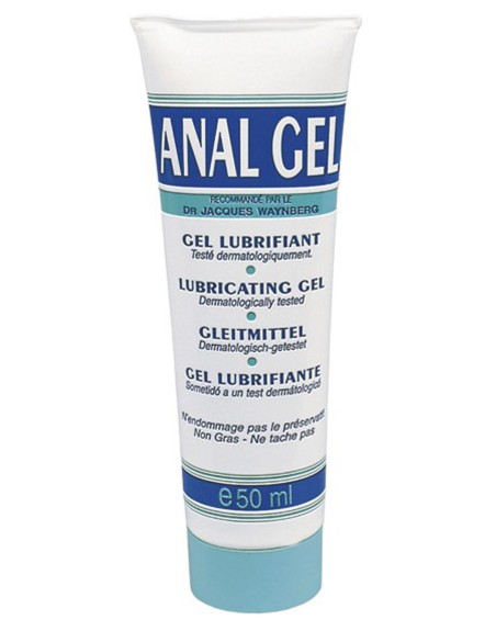 Gel lubrifiant anal à base d'eau 50ml 