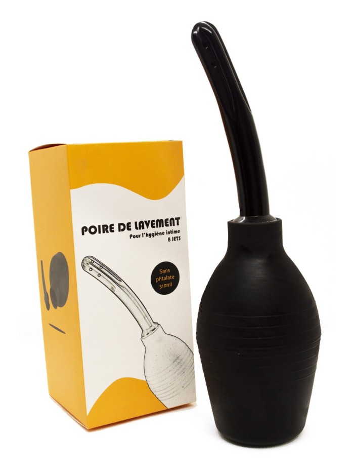 Poire de lavement 310 ML 8 jets directionnels 