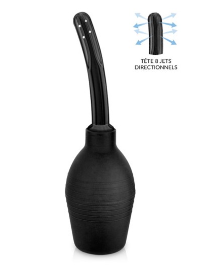 Poire de lavement 310 ML 8 jets directionnels 