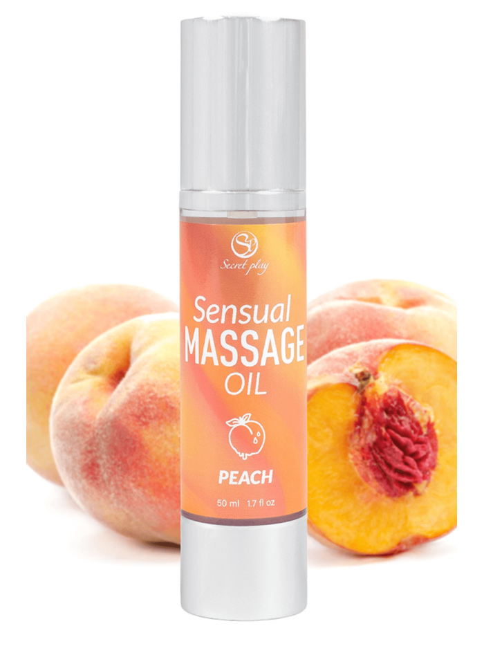 Huile de massage pêche 50 ml Secret Play