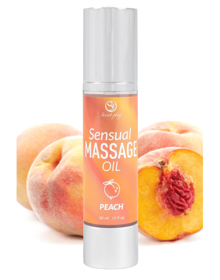 Huile de massage pêche 50 ml Secret Play