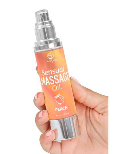 Huile de massage pêche 50 ml Secret Play