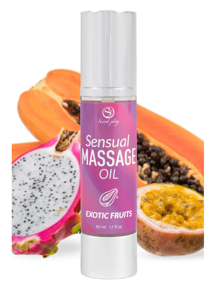 Huile de massage fruits exotiques 50 ml Secret Play