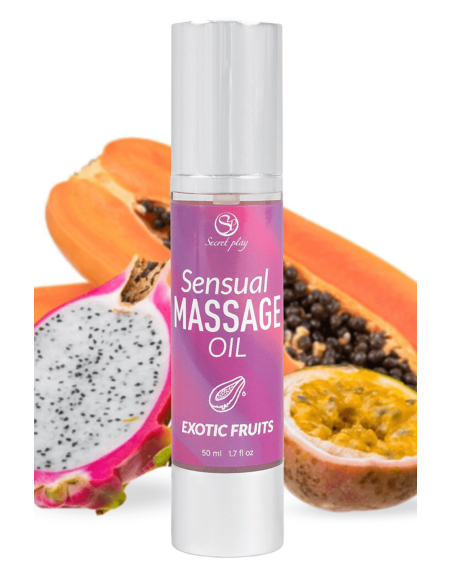 Huile de massage fruits exotiques 50 ml Secret Play