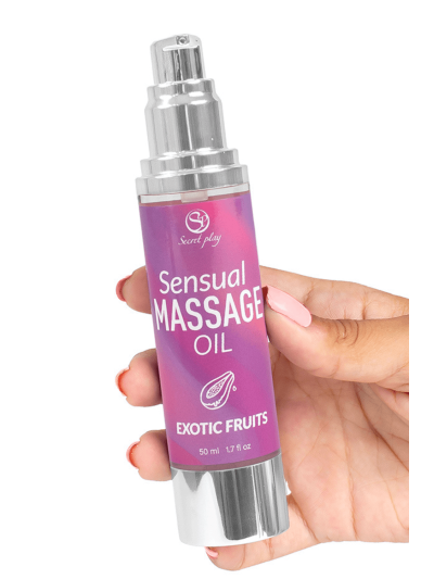 Huile de massage fruits exotiques 50 ml Secret Play