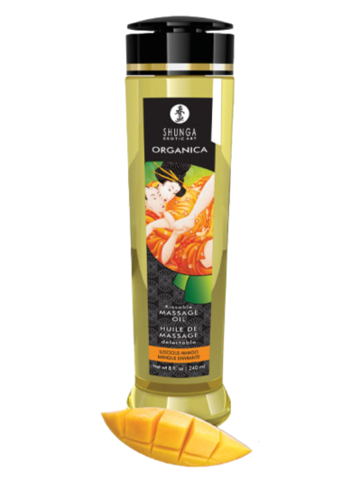Huile de Massage Organica Mangue Enivrante 240 ml Shunga 