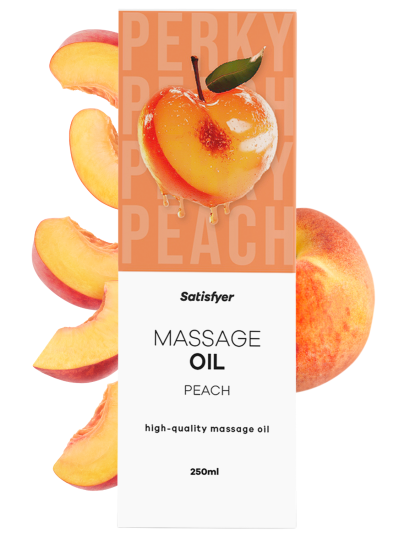 Huile de massage Pêche 250 ml Satisfyer 