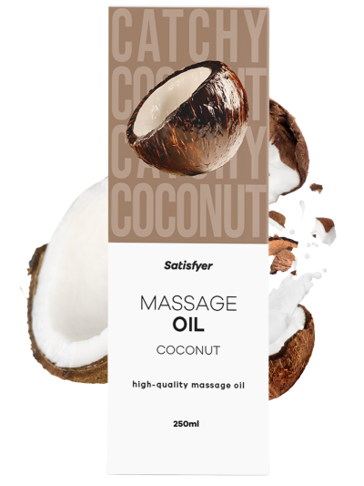 Huile de massage Noix de coco 250 ml Satisfyer 