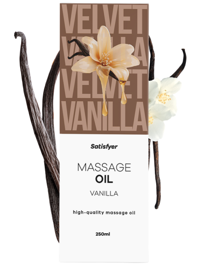 Huile de massage Vanille 250 ml Satisfyer 
