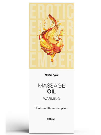 Huile de massage chauffante 250 ml Satisfyer 