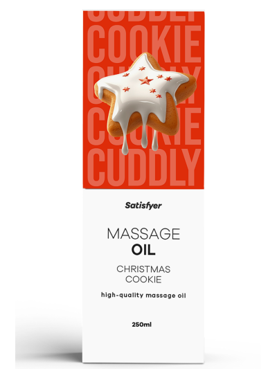 Huile de massage Cookie de Noël 250 ml Satisfyer 
