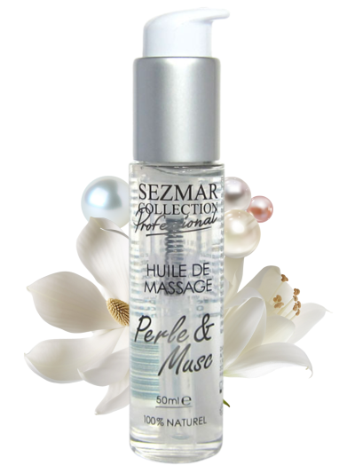 Huile de massage professionnelle Perle  Musc 100% naturelle 50 ml 