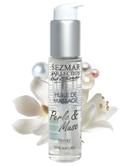 Huile de massage professionnelle Perle  Musc 100% naturelle 50 ml 
