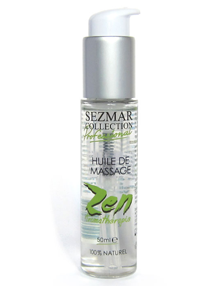 Huile de massage professionnelle ZEN 100% naturelle 50 ml 