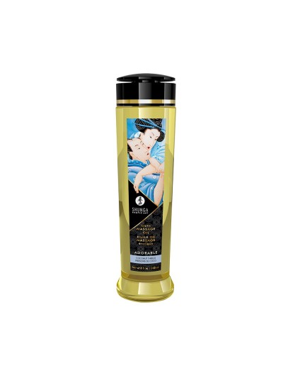 Huile de massage frissons de coco aphrodisiaque 240ml 