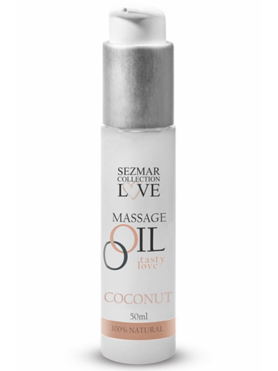 Huile de massage 100% naturelle noix de coco 50ml 