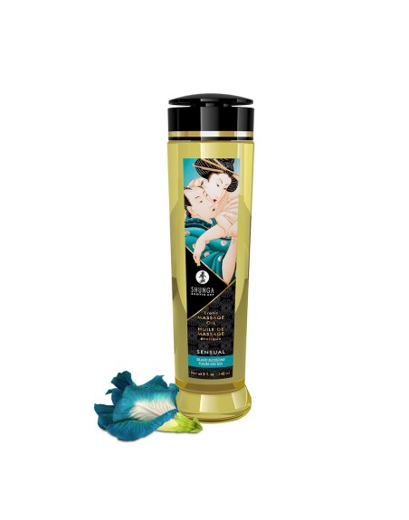 Huile de massage Sensual fleurs des îles aphrodisiaque 240ml 
