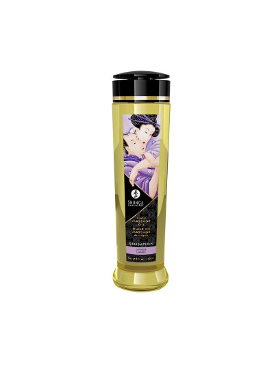 Huile de massage Sensation lavande aphrodisiaque 240ml 