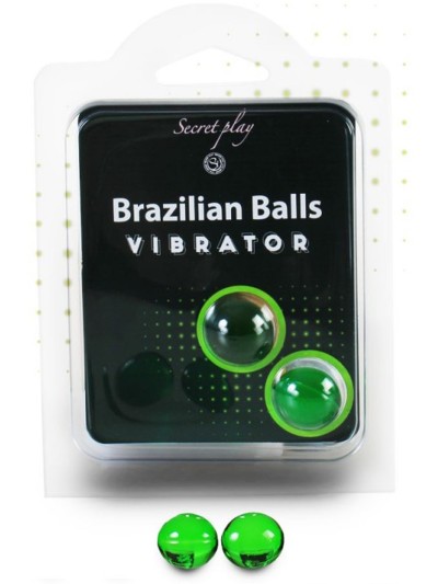 Boules de massage Brésiliennes effet vibrant 