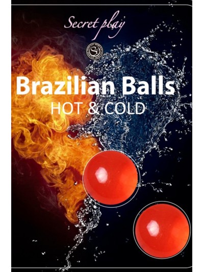 Boules de massage Brésiliennes effet chaud froid 
