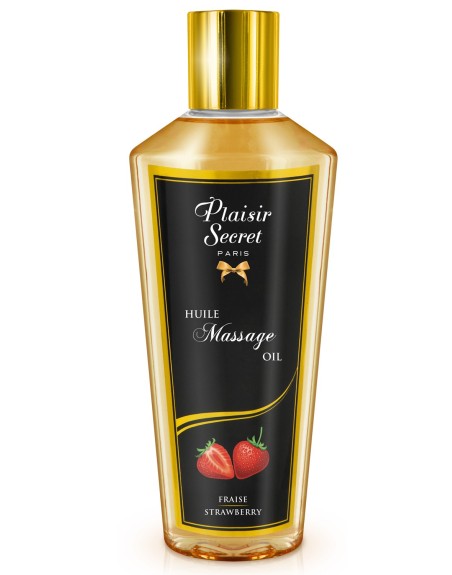 Huile de massage sèche fraise 250ml 