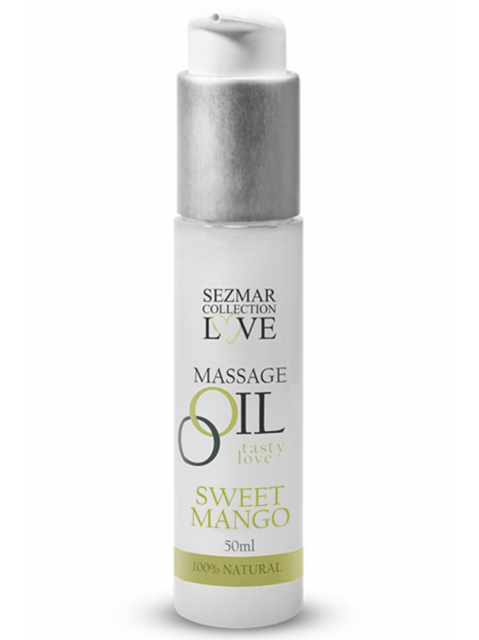 Huile de massage comestible mangue 50ml 