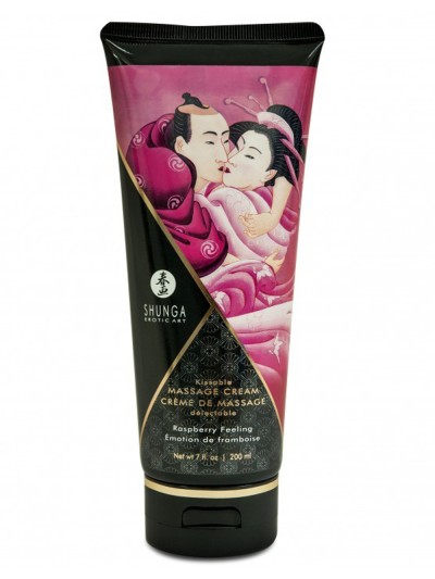 Crème hydratante de massage framboise 200ml 