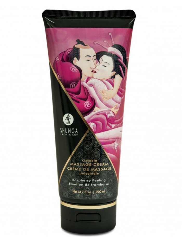 Crème hydratante de massage framboise 200ml 