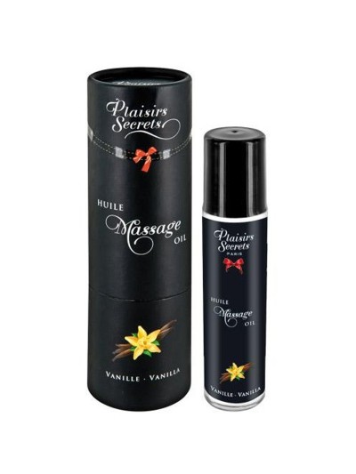 Huile de massage comestible vanille 59ml 