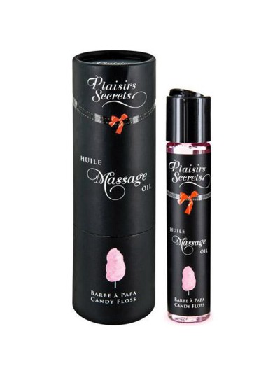 Huile de massage comestible barbe à papa 59ml 