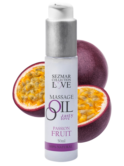 Huile de massage comestible Fruit de la passion 50ml 