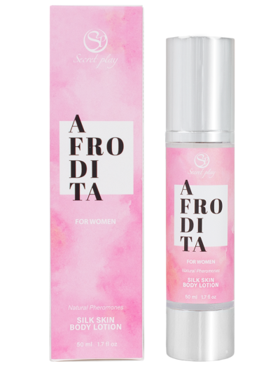 Body lotion aux phéromones pour femme Afrodita 