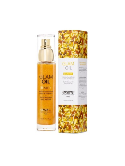 Huile sèche pailletée corps et cheveux 50ml 
