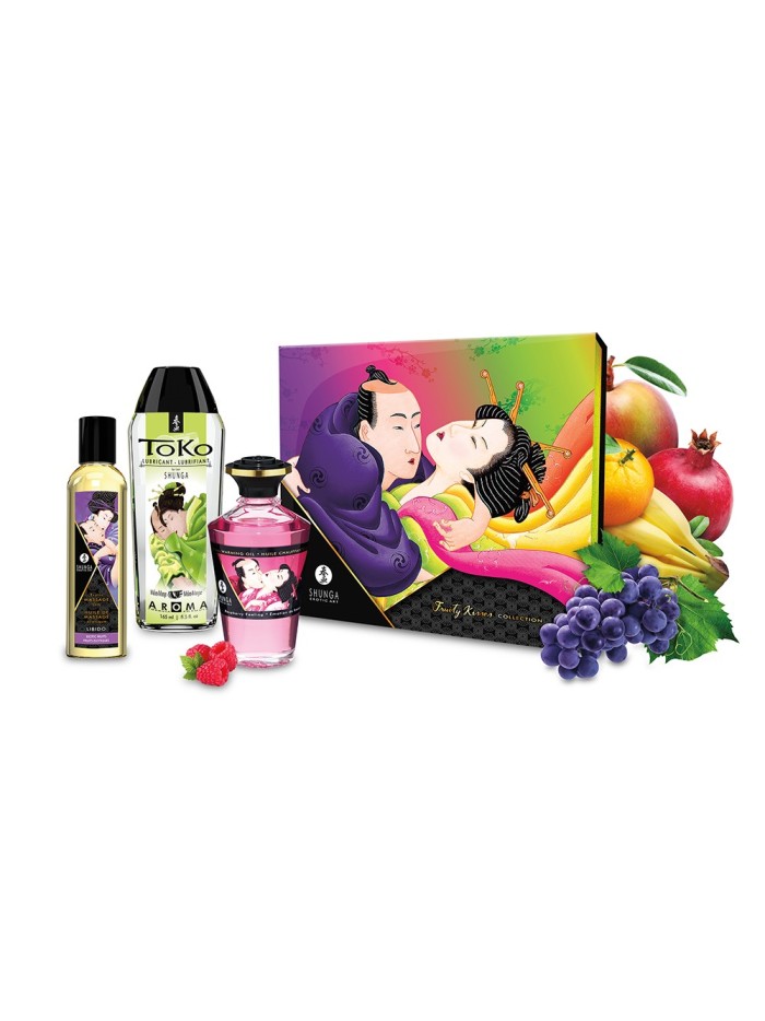 Coffret Baisers Fruités Shunga 3 produits 