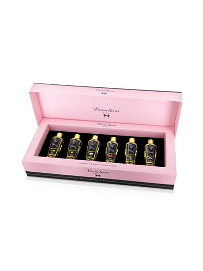 Coffret 6 huiles de massage 