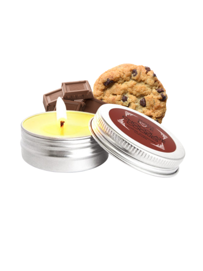 Mini Bougie de massage Chocolat Cookie 30ml 100% naturelle 