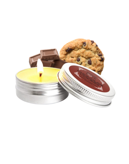 Mini Bougie de massage Chocolat Cookie 30ml 100% naturelle 