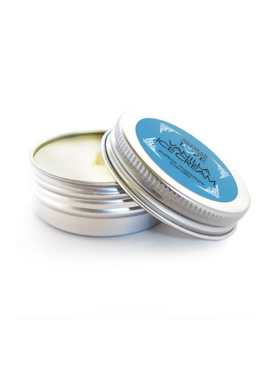 Mini Bougie de massage glace vanille 30ml 100% naturelle 