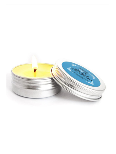 Mini Bougie de massage glace vanille 30ml 100% naturelle 