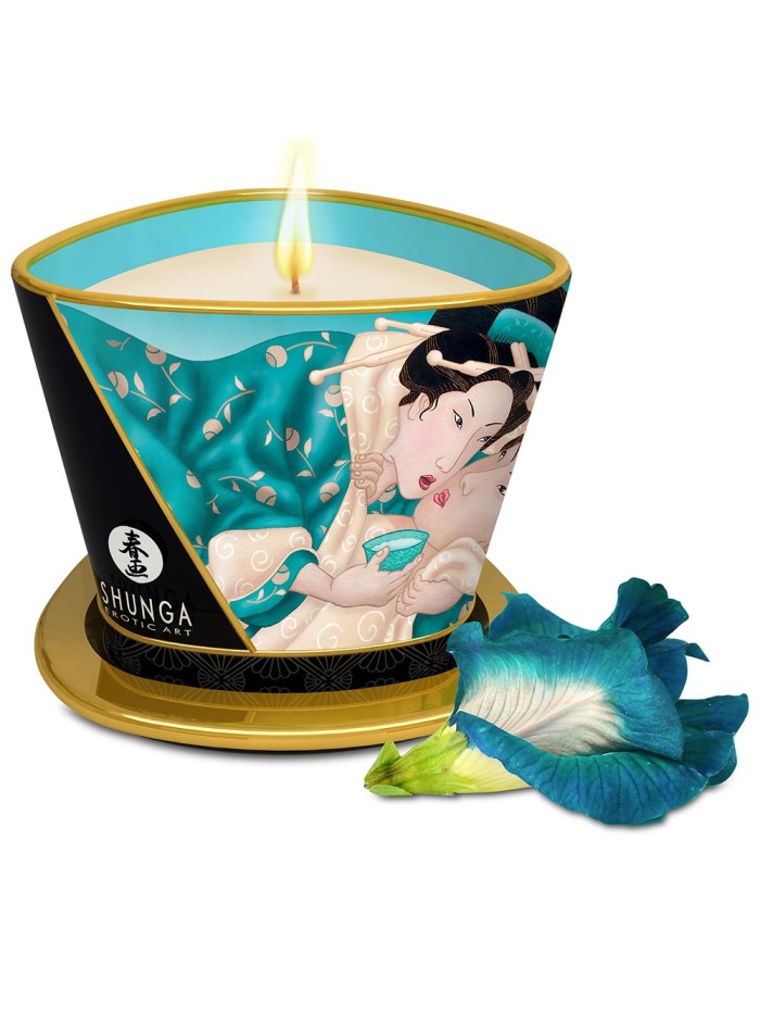 Bougie de massage fleurs des iles 170ml 