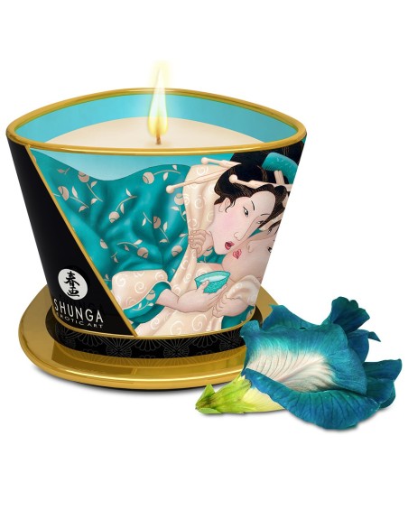 Bougie de massage fleurs des iles 170ml 