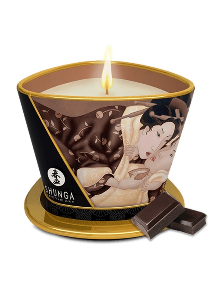 Bougie de massage chocolat 170ml 