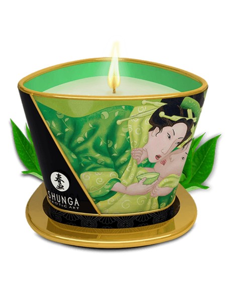 Bougie de massage thé vert 170ml 